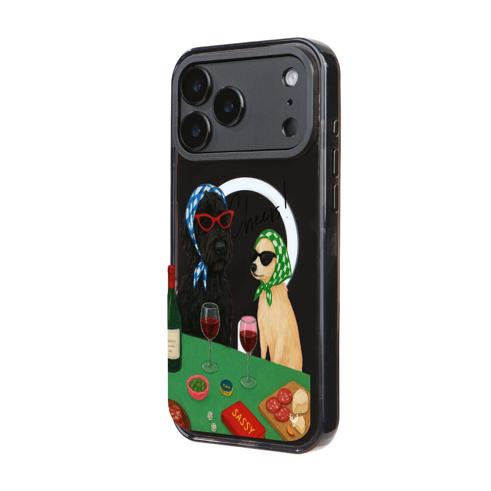 MagsafeliArtycaseCoolBlack
