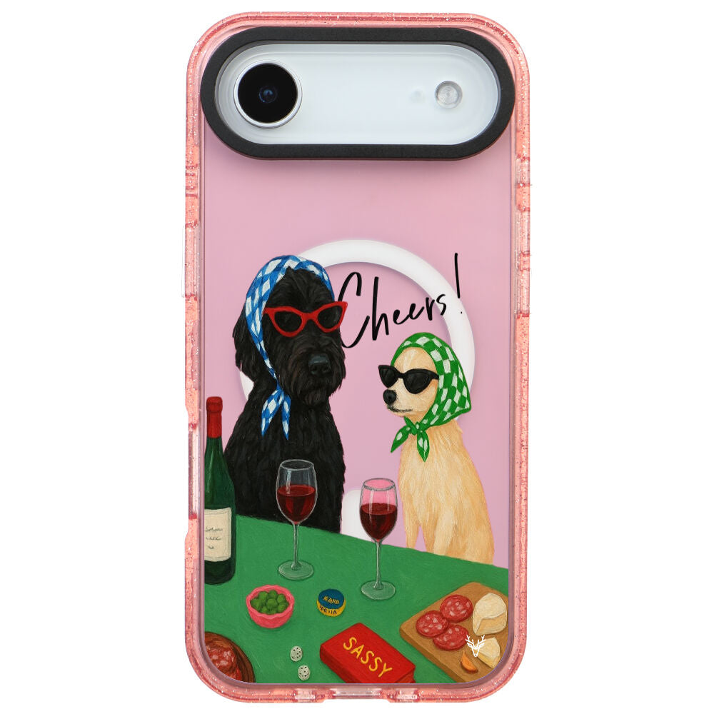 MagsafeliArtycaseSimliPembe
