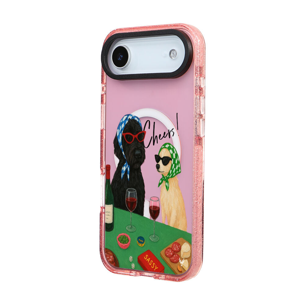MagsafeliArtycaseSimliPembe