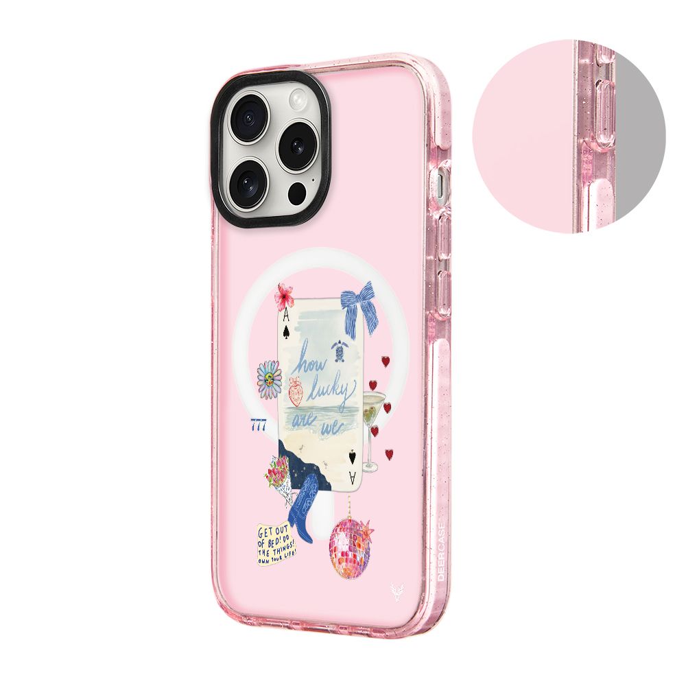MagsafeliArtycaseSimliPembe