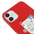 iPhone 12 Mini Lucky Charm Telefon Kılıfı - Renkli Silikon - Kırmızı