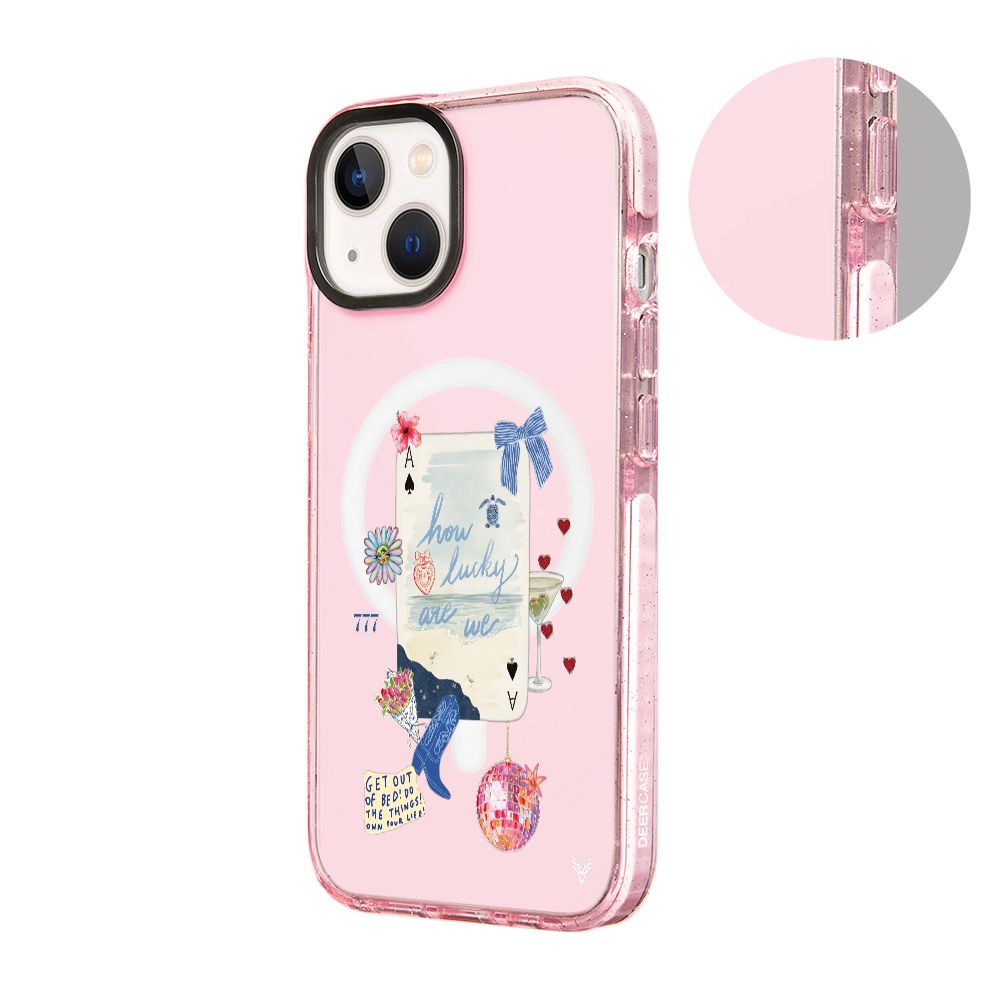 MagsafeliArtycaseSimliPembe