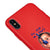 iPhone XS No Risk Telefon Kılıfı - Renkli Silikon - Kırmızı
