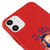 iPhone 11 No Risk Telefon Kılıfı - Renkli Silikon - Kırmızı