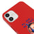 iPhone 12 Mini No Risk Telefon Kılıfı - Renkli Silikon - Kırmızı