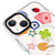 iPhone 15 Lucky Icons Telefon Kılıfı - Magsafeli Artycase - Beyaz