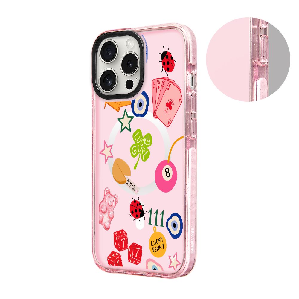 MagsafeliArtycaseSimliPembe