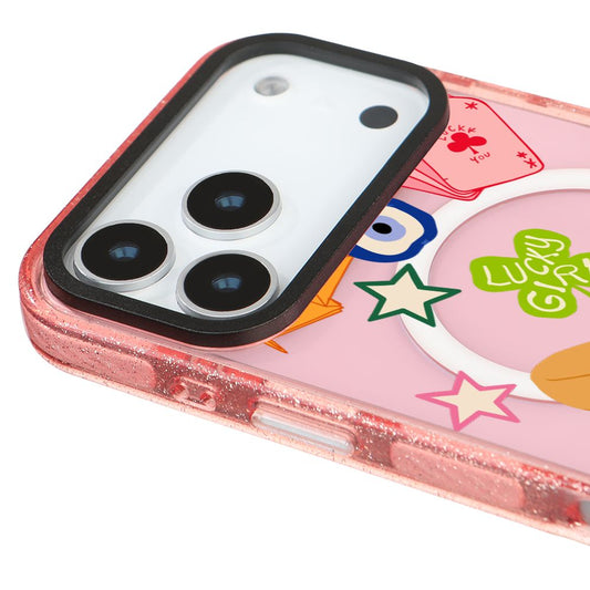 MagsafeliArtycaseSimliPembe