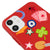iPhone 11 Lucky Icons Telefon Kılıfı - Renkli Silikon - Kırmızı