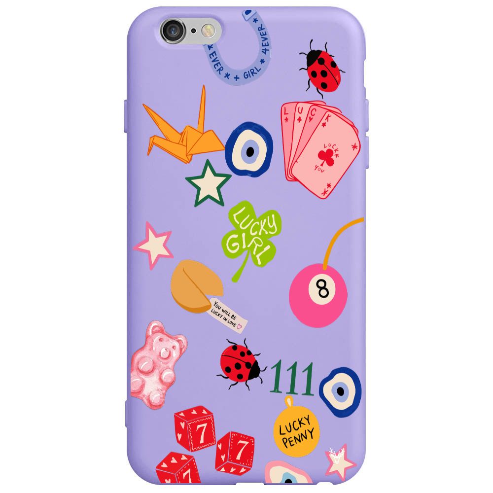 RenkliSilikonLila
