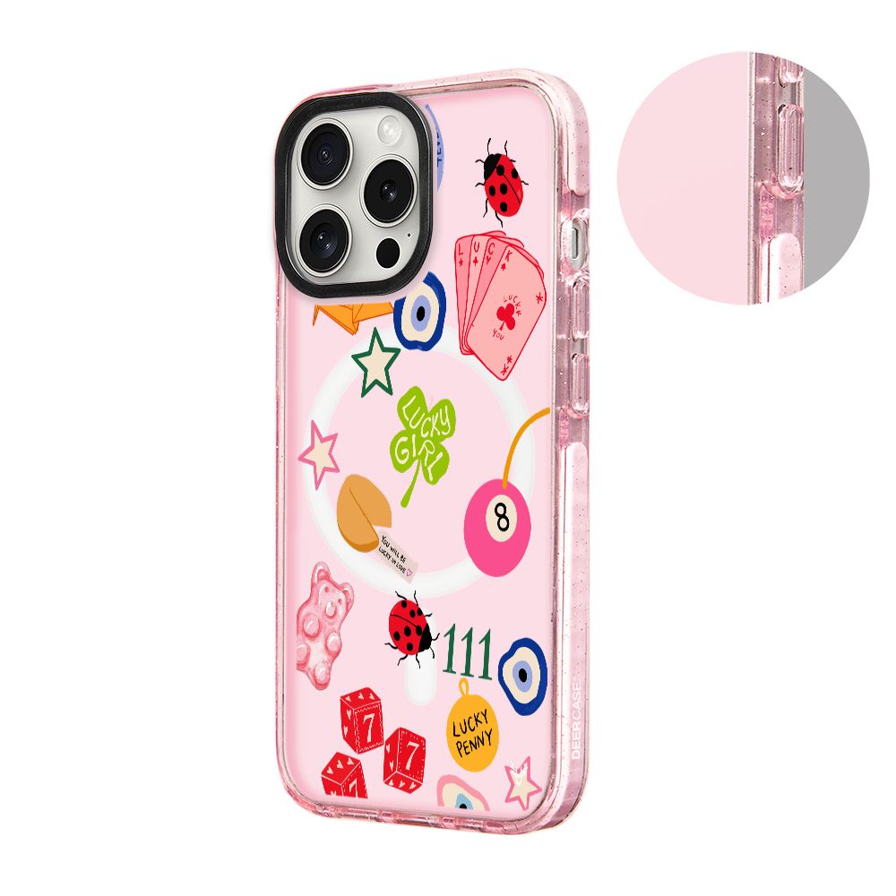 MagsafeliArtycaseSimliPembe