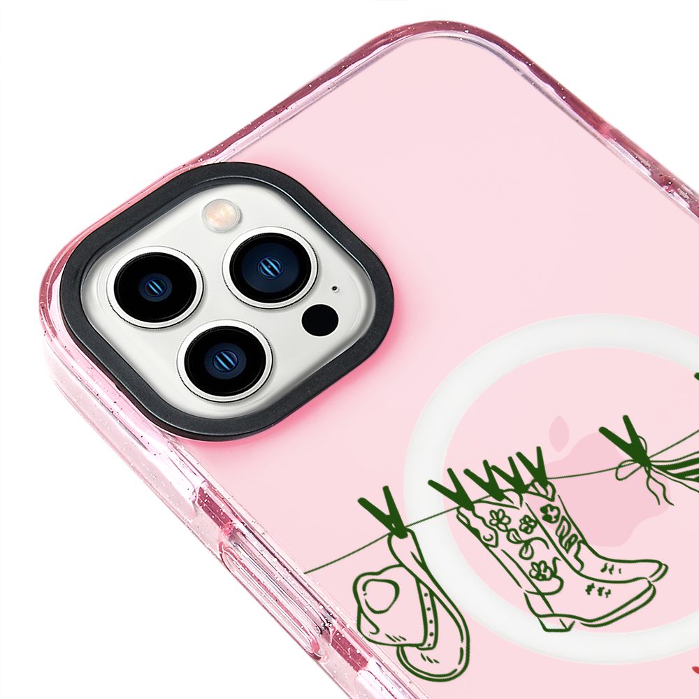 MagsafeliArtycaseSimliPembe