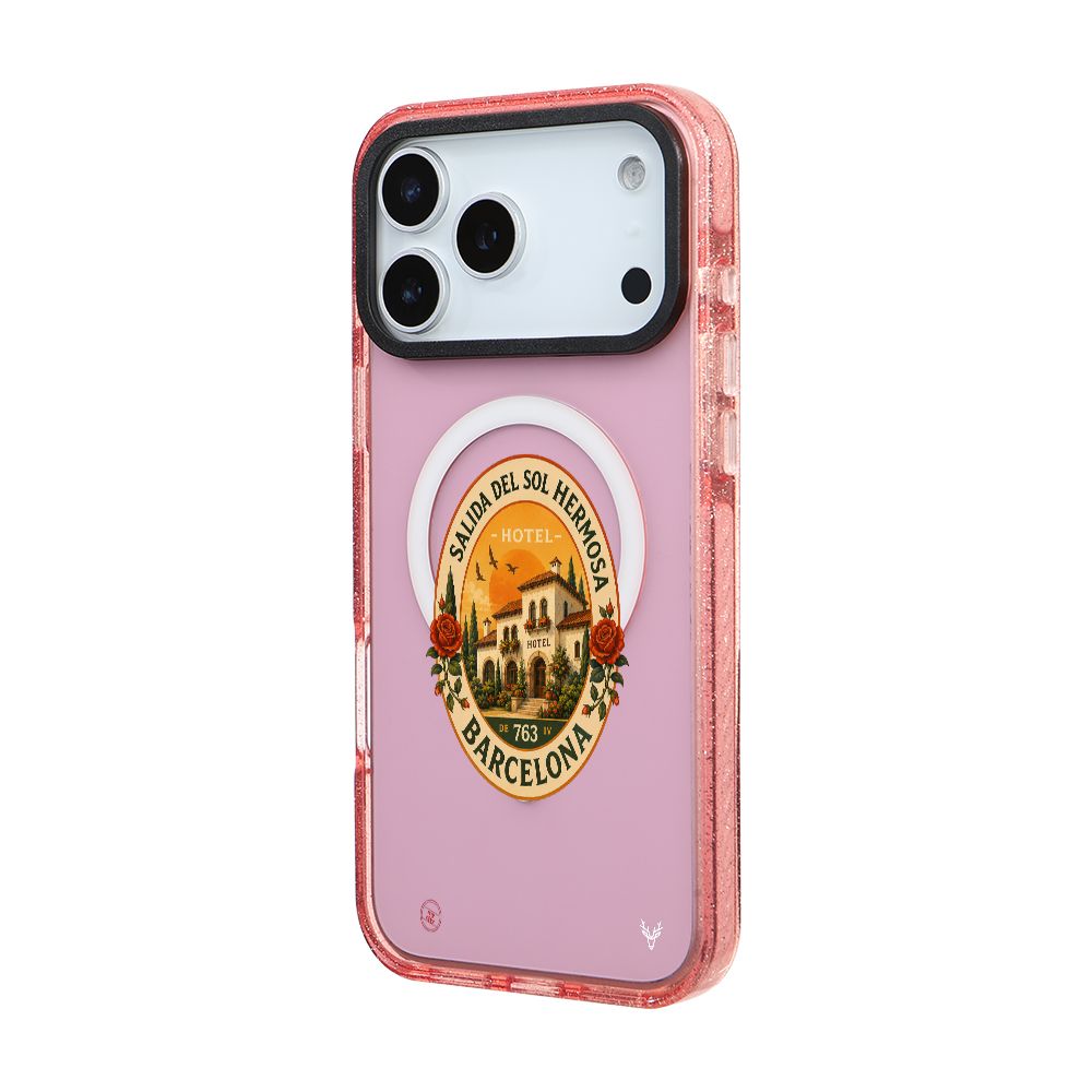 MagsafeliArtycaseSimliPembe