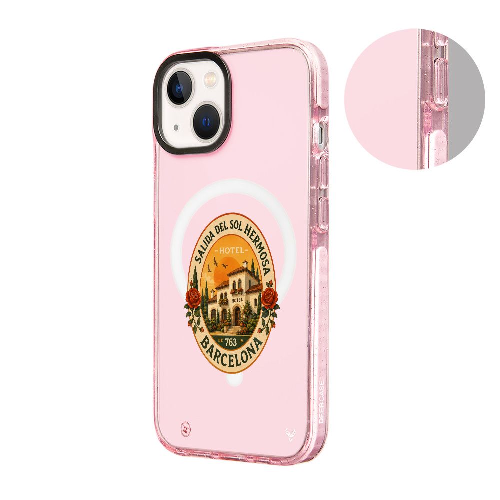 MagsafeliArtycaseSimliPembe