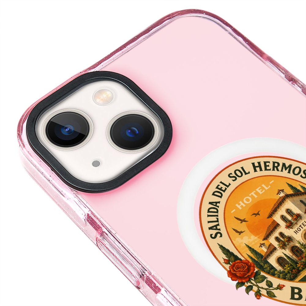 MagsafeliArtycaseSimliPembe