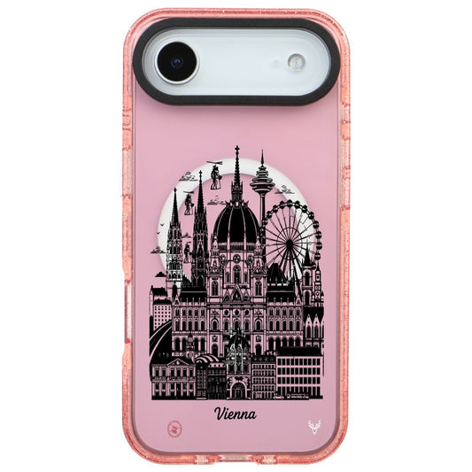 MagsafeliArtycaseSimliPembe