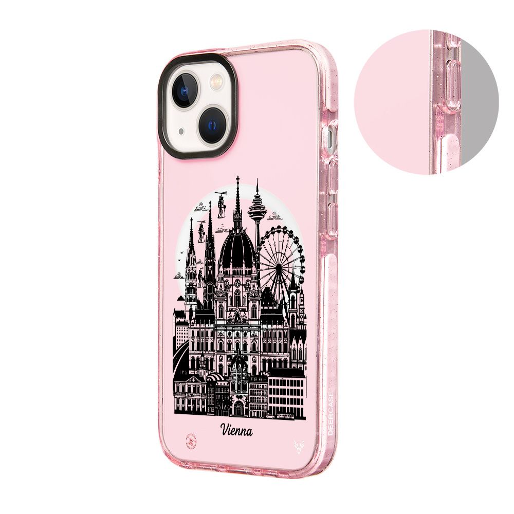 MagsafeliArtycaseSimliPembe