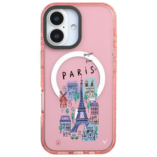 MagsafeliArtycaseSimliPembe