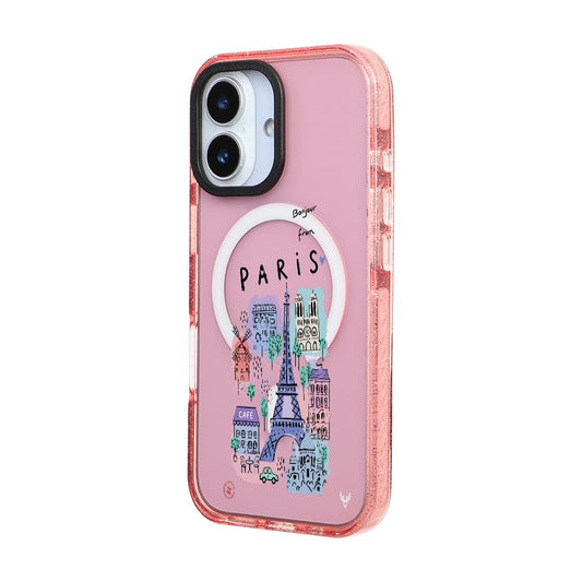 MagsafeliArtycaseSimliPembe