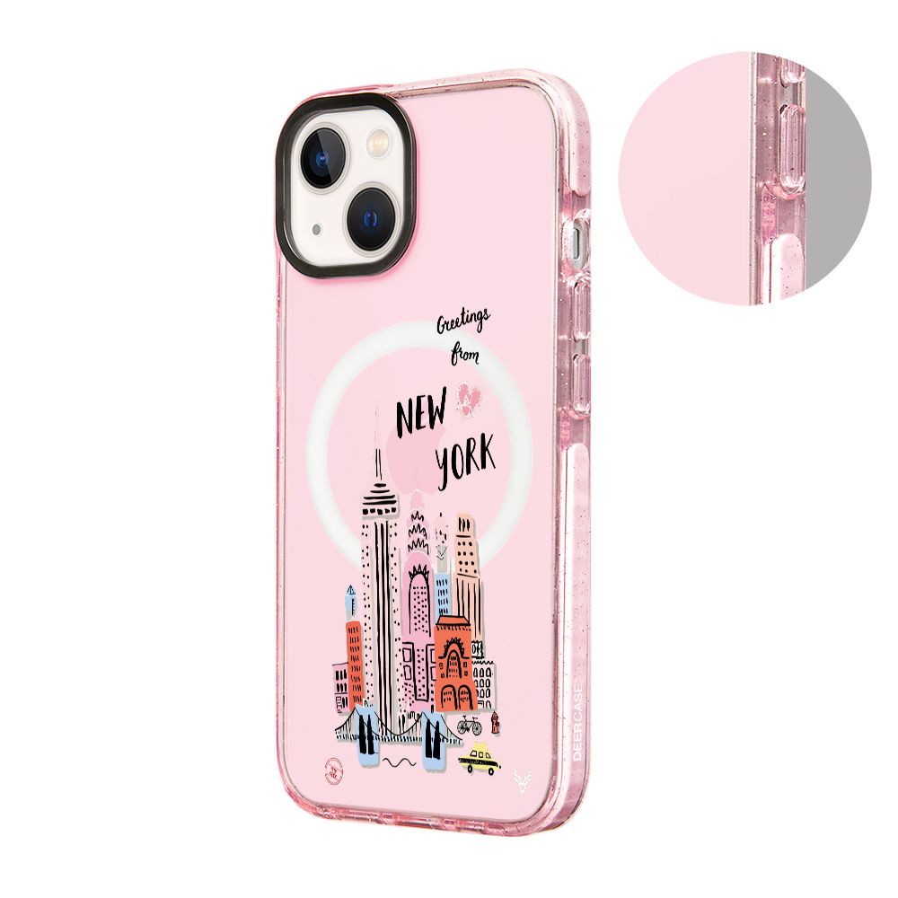 MagsafeliArtycaseSimliPembe