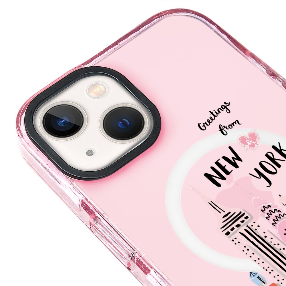 MagsafeliArtycaseSimliPembe