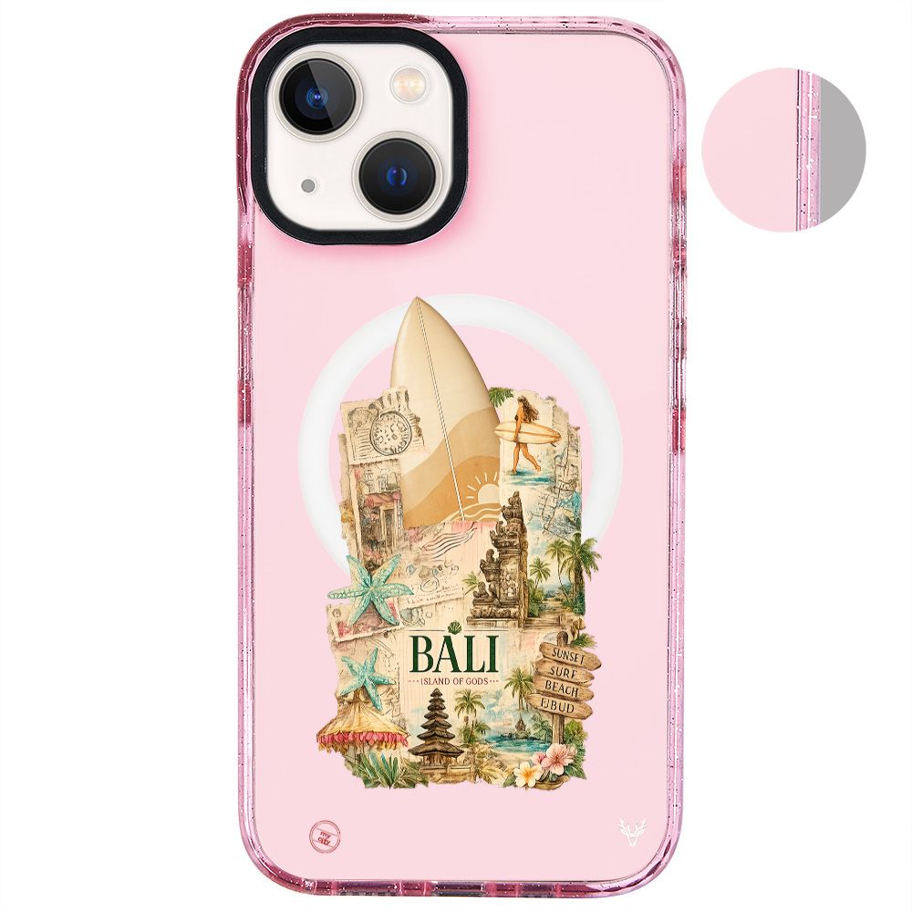 MagsafeliArtycaseSimliPembe