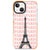 iPhone 13 Eiffel Tower Telefon Kılıfı - Artycase - Turuncu