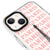 iPhone 13 Mini Eiffel Tower Telefon Kılıfı - Artycase - Beyaz