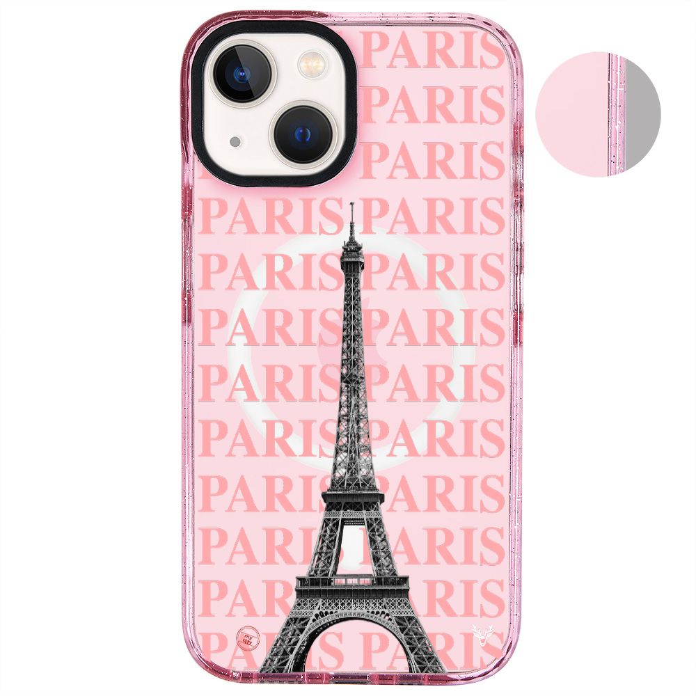 MagsafeliArtycaseSimliPembe