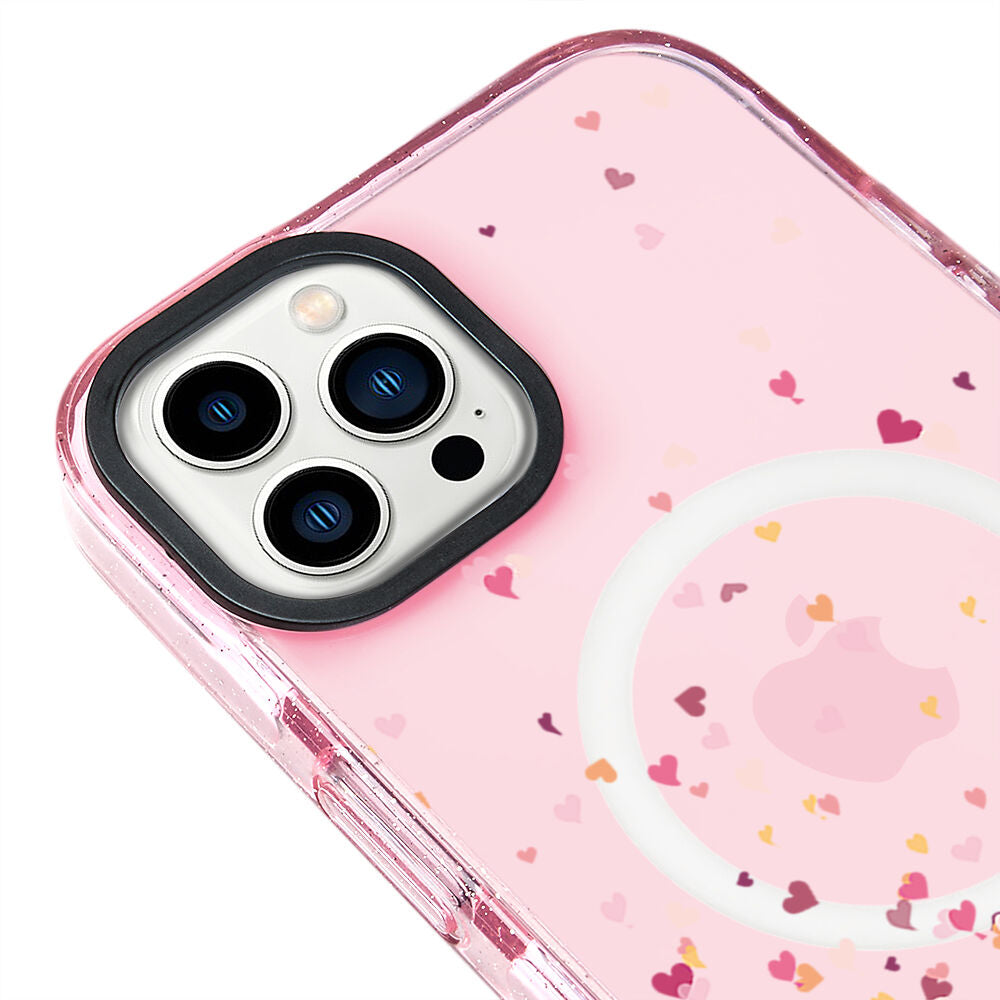 MagsafeliArtycaseSimliPembe