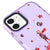 iPhone 12 Mini Küçük Prens Telefon Kılıfı - Artycase - Simli Mor