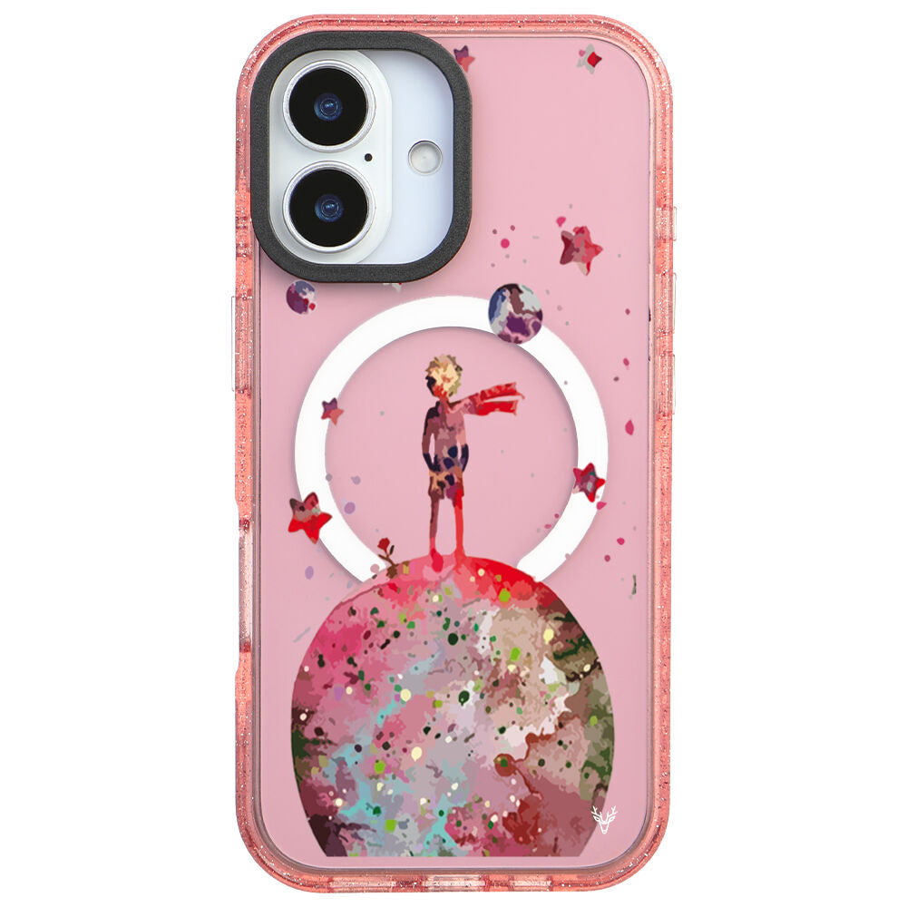 MagsafeliArtycaseSimliPembe