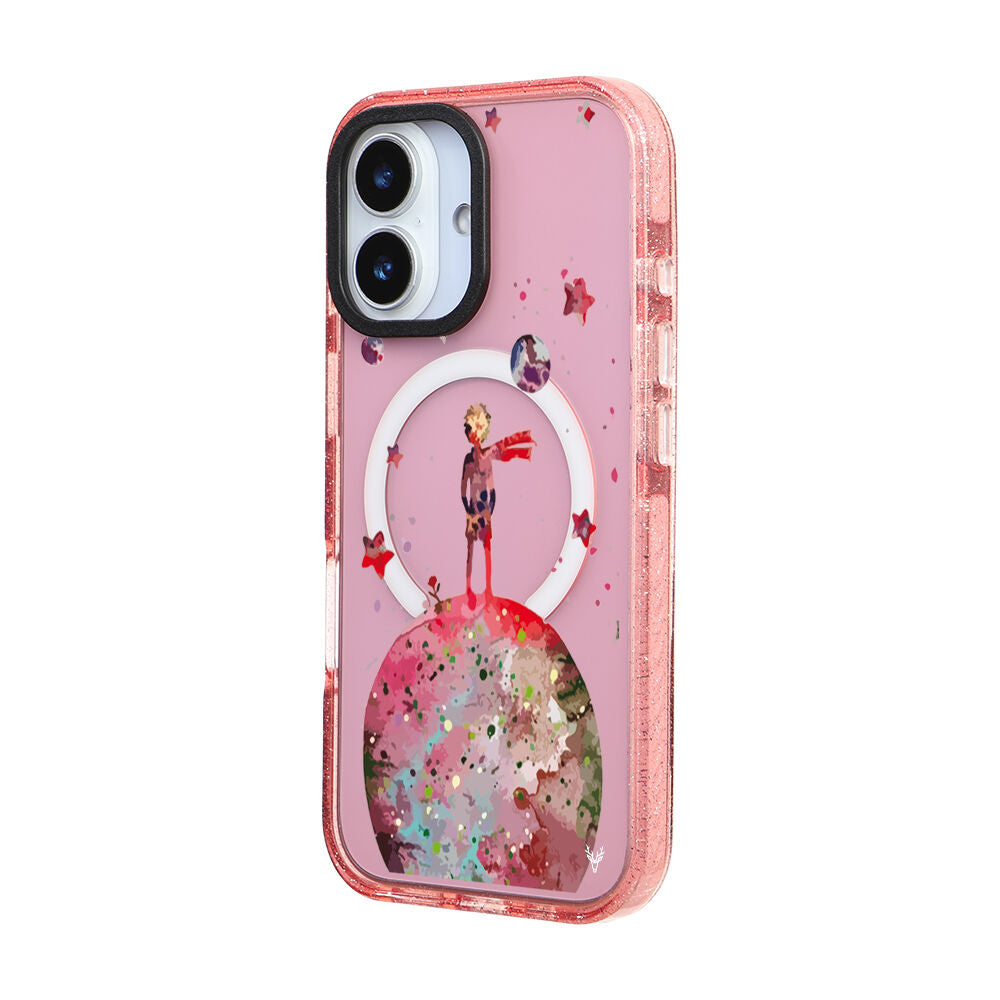 MagsafeliArtycaseSimliPembe
