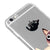 iPhone 6S Plus Düşen Kedi Telefon Kılıfı - Şeffaf - Saydam