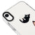 iPhone XR Düşen Kedi Telefon Kılıfı - Artycase - Beyaz