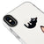 iPhone XS Düşen Kedi Telefon Kılıfı - Artycase - Beyaz
