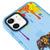 iPhone 12 Mini Renkli Fil Telefon Kılıfı - Artycase - Azure
