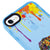 iPhone 6S Plus Renkli Fil Telefon Kılıfı - Artycase - Azure