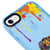 iPhone 8 Renkli Fil Telefon Kılıfı - Artycase - Azure