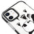 iPhone 12 Mini Boyacı Panda Telefon Kılıfı - Artycase - Siyah