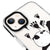 iPhone 13 Boyacı Panda Telefon Kılıfı - Artycase - Siyah