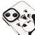 iPhone 15 Boyacı Panda Telefon Kılıfı - Artycase - Siyah