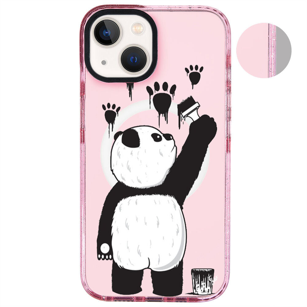 MagsafeliArtycaseSimliPembe