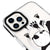 iPhone 16 Pro Boyacı Panda Telefon Kılıfı - Magsafeli Artycase - Siyah