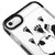 iPhone 6 Boyacı Panda Telefon Kılıfı - Artycase - Siyah