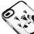 iPhone 8 Plus Boyacı Panda Telefon Kılıfı - Artycase - Siyah