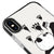 iPhone X Boyacı Panda Telefon Kılıfı - Artycase - Siyah