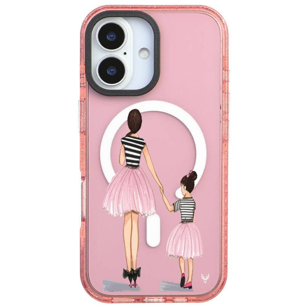 MagsafeliArtycaseSimliPembe