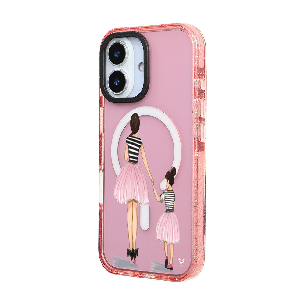 MagsafeliArtycaseSimliPembe