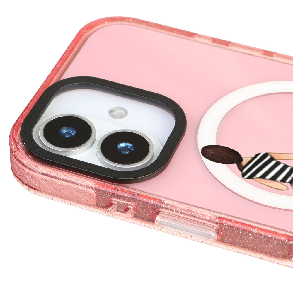 MagsafeliArtycaseSimliPembe